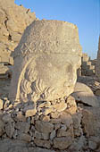 Nemrut Dagi Milli Parki, the tomb of King  Antiochos I, east terrace